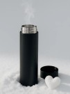 Термос с датчиком температуры «Metallic», black (500 ml)