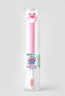 Зубная щётка для взрослых iLikeGift "Kiss the frog", pink (21 см)