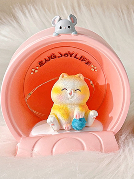Ночник "Enjoy life", pink, 10 см 