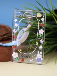 Футляр для карт на ленте "Nice flowers"