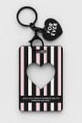 Футляр для карт с брелоком "Forever love", black