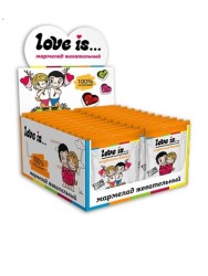 Мармелад жевательный “Love is” ЖуйМиксик "Клубника-банан" 20 шт