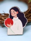 Значок ECO из дерева "Волшебство"