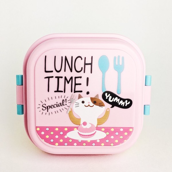 Ланчбокс "LUNCH TIME!" pink 