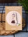 Значок ECO из дерева Аниме "Cute cat Girl"
