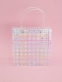 Пакет подарочный прозрачный «Transparent hose», small dots (22*21,5*10)