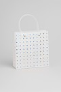 Пакет подарочный прозрачный «Transparent hose», small dots (22*21,5*10)
