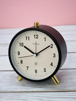 Часы-будильник «Elegant», black