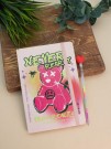 Блокнот (А5) "Bear never regret", beige (14.5*21)