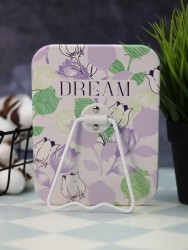 Зеркало настольное "Dream", фиолетовое (16*12 см)