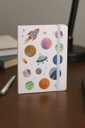 Блокнот (А5) "Universe rocket", white (14.5*21)