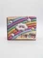 Пакет подарочный (M) "3D drawings", orange (24.5*19.5*10)