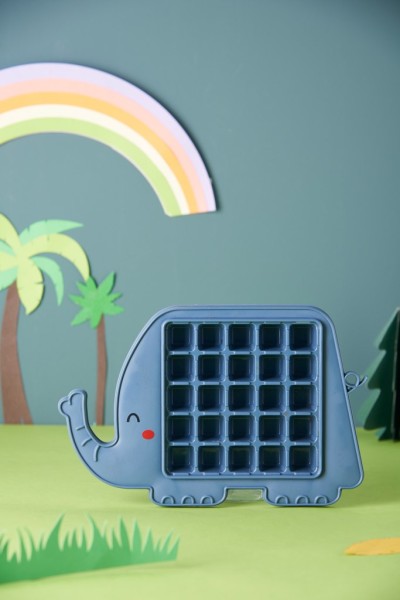 Лоток для льда "ELEPHANT", blue 