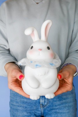 Копилка «Rabbit», white (23 см), пластик