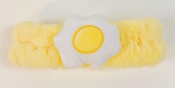 Повязка на голову "Egg", yellow