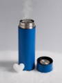 Термос с датчиком температуры «Metallic», blue (500 ml)
