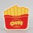 Органайзер настольный «French fries», red (15*7*15 см)