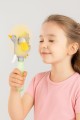 Портативный механический ручной вентилятор «Funny goose», grey
