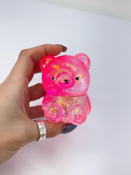 Мялка - антистресс «Cute bear», pink 