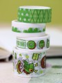 Набор декоративного скотча «Fruit friend», green