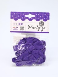 Набор воздушных шаров 10 шт. "Timeless", purple (25 см)