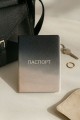 ОБЛОЖКА ДЛЯ ПАСПОРТА  из искусственной кожи "Quiet sky", плотность 800 мкм