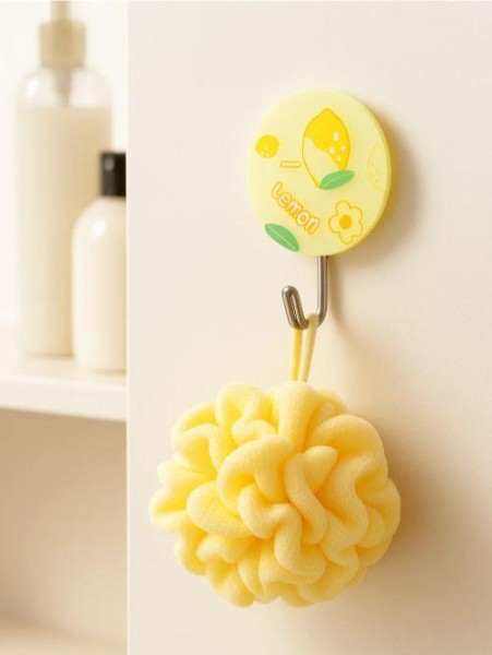 Крючок на липучке «Lemon», yellow 