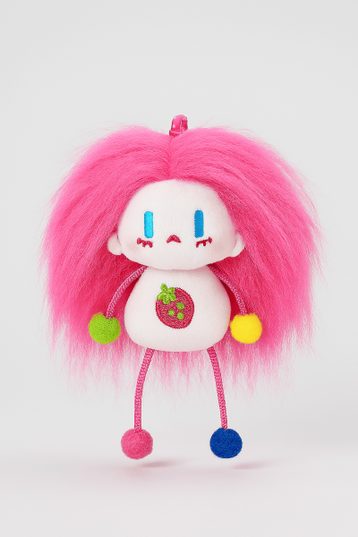Брелок "Crazy baby", pink 