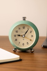 Часы-будильник «Clock Radio», green (10,8х10 см)