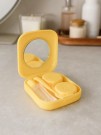 Контейнер для линз «Classic square», yellow