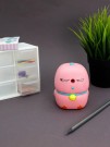 Точилка для карандашей механическая "Suspicious duck", pink