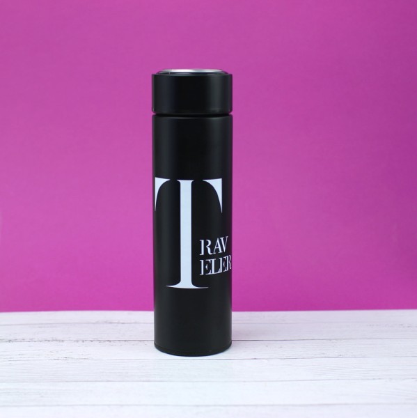Термос "Traveler", black (400ml) 