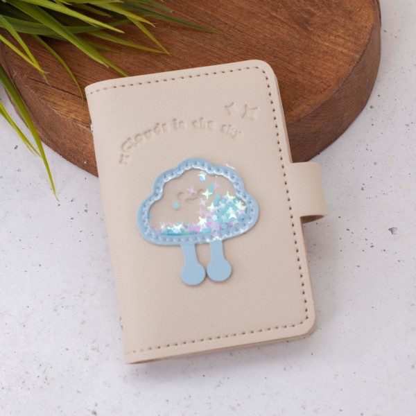Визитница "Cloud", beige 