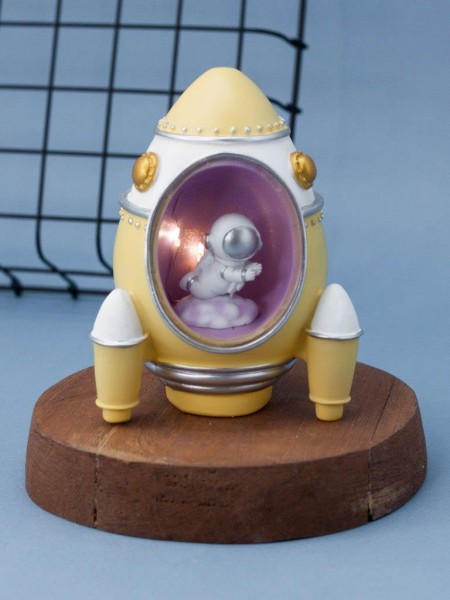 Ночник "Rocket", purple (12,5 см), пластик 