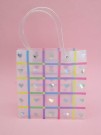 Пакет подарочный прозрачный «Transparent hose», hearts (22*21,5*10)