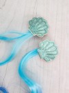 Набор заколок для волос 2 шт. "Seashells", blue (32 см)