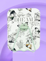Зеркало настольное "Dream", зелёное (16*12 см)
