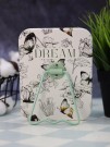 Зеркало настольное "Dream", зелёное (16*12 см)