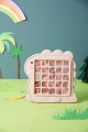 Лоток для льда "DINO", pink