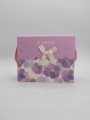 Пакет подарочный «Flower bag», purple (24.5*19.5*9.5)