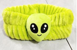 Повязка на голову "Alien", green