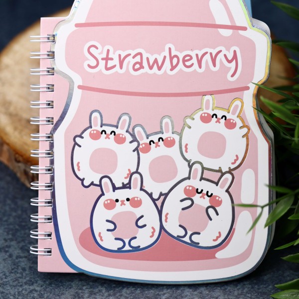 Блокнот (B6) «Strawberry tea», (18*13), 120 стр. 