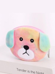 Кошелёк плюшевый "Sad dog", colorful (11*10 см)