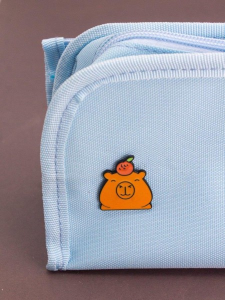 Значок металлический iLikeGift "Cappy orange" 