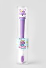 Зубная щётка для взрослых iLikeGift "Battle bunny", purple (21 см)