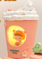 Ночник "Milk tea spring", pink