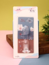 Крючок на липучке «Square friends» 2шт, mix color