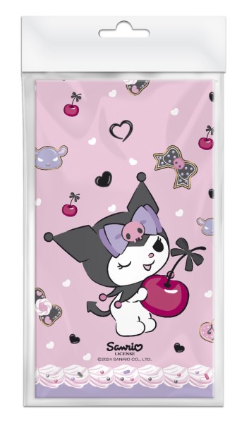 Скатерть "Kuromi. Любимая вишенка", 120*180 см 
