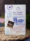 ОБЛОЖКА ДЛЯ ПАСПОРТА STAMPS, плотность 600 мкм
