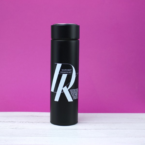 Термос "One month left", black (400ml) 